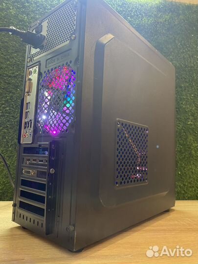 Игровой Компьютер(I3 7100/8gb/RX470/SSD+HDD)