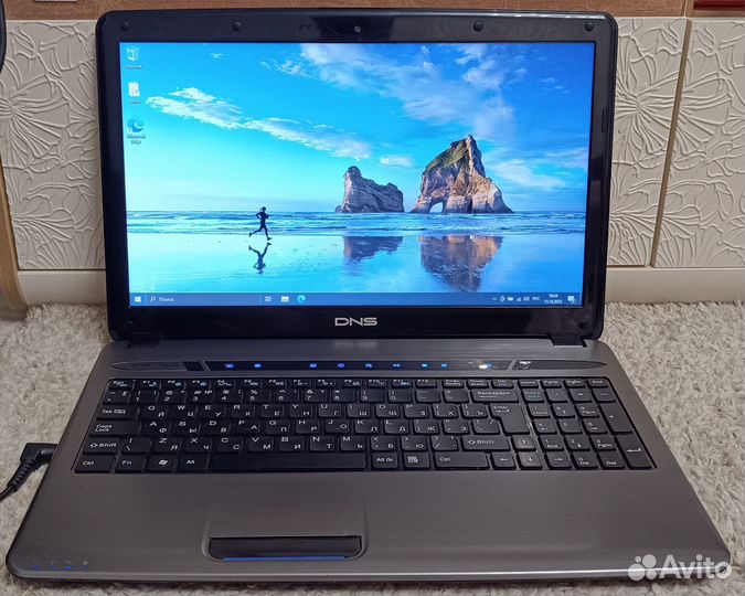 DNS i3-3120M, 128Gb SSD+500Gb, 6Gb, GT 630M, 15.6