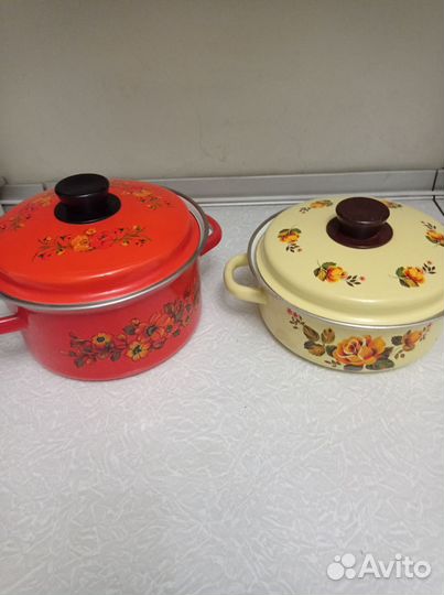 Эмалированная посуда СССР