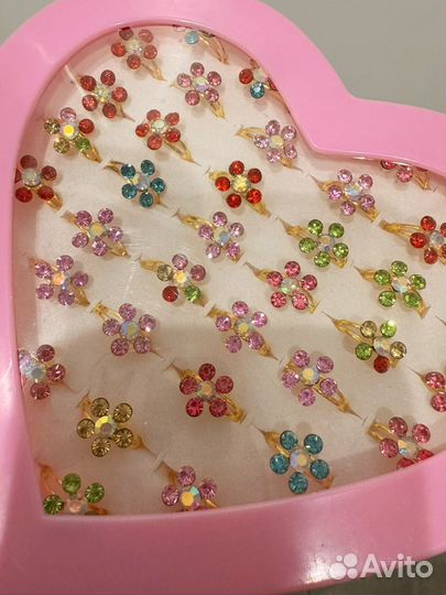 Наборы детских колечек