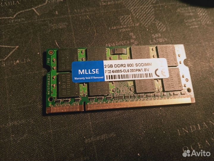 Оперативная память ddr2 для ноутбука