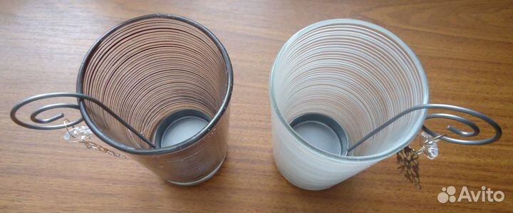 Подсвечники-стаканы набор