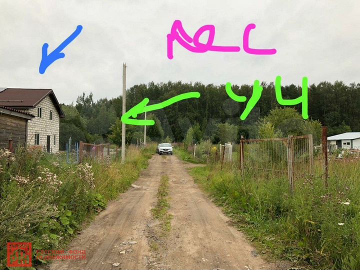 Участок 11 сот. (ИЖС)