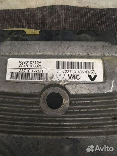Блок управления двигателем Renault Fluence 1 1.6