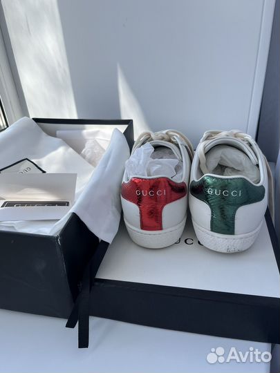 Кеды gucci 37 размер