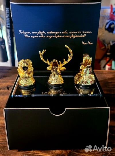 Дозаторы пробки 3 шт. Новые. Слон лев олень