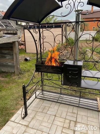 Мангал лофт