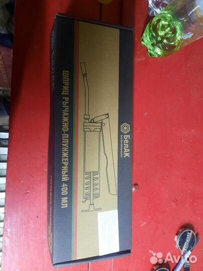 Шприц рычажно плунжерный 400мл