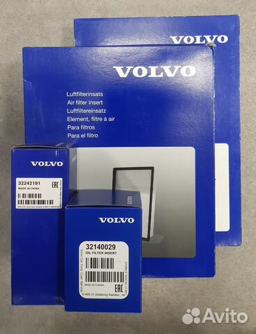 Комплект фильтров для Volvo XC90,XC60 (SPA),бензин