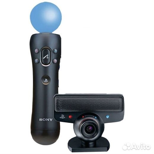 PS Move Motion Controller + Камера PS Eye