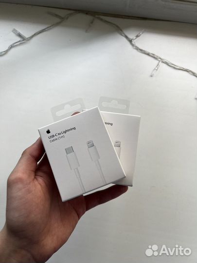 Кабель apple lightning type c