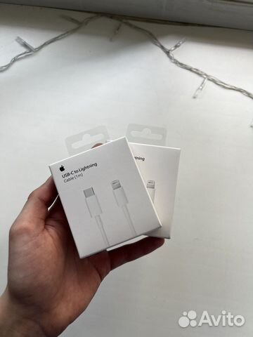 Кабель apple lightning type c