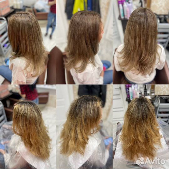 Окрашивание волос