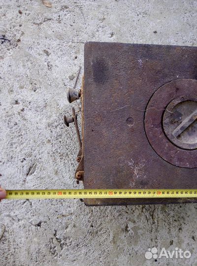 Печь буржуйка, чугунная