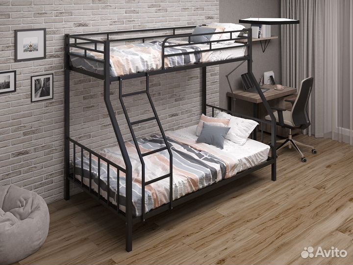 Кровать двухъярусная детская