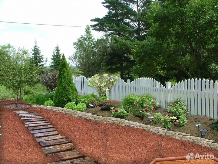 Кора (мульча) лиственницы 10-30 мм