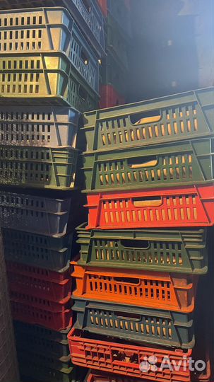 Поддоны, ящики пластиковые