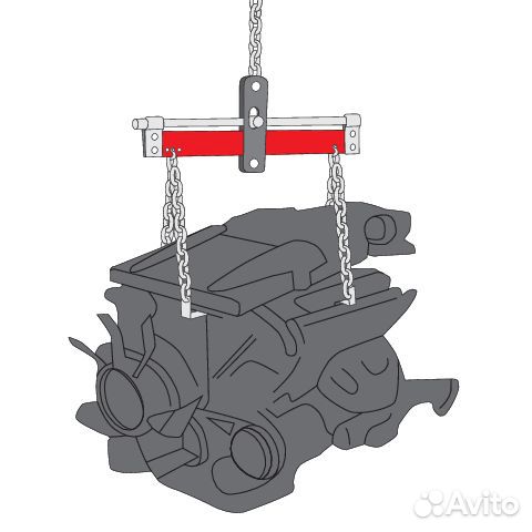 Траверса для крана 680кг yato