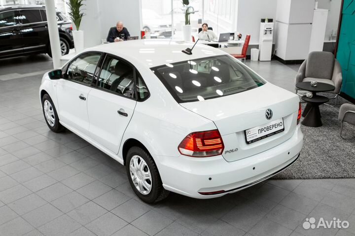 Volkswagen Polo 1.6 AT, 2019, 95 962 км