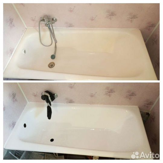 Реставрация ванн жидким акрилом