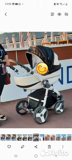 Детские коляски 2 в 1 бу