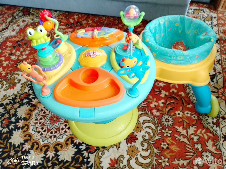 Игровой столик с ходунками