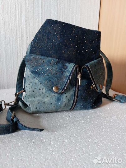 Женская сумка рюкзак бу
