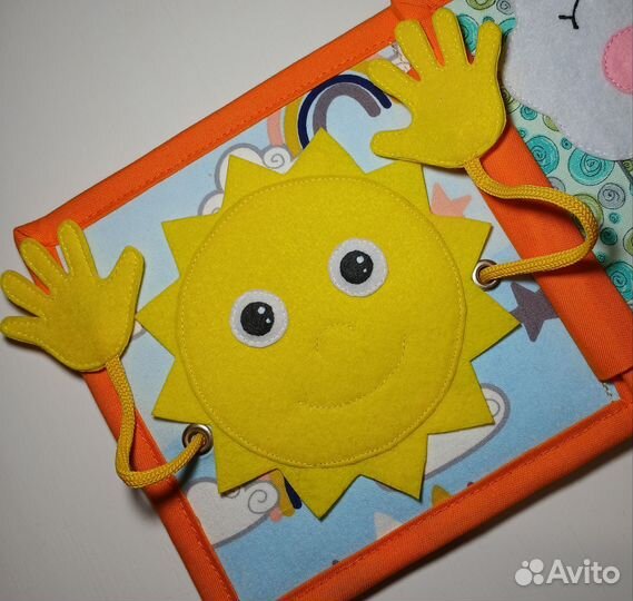 Книжка из фетра для малыша