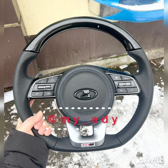 Мульти руль с костью на ваз Киа Спортаж гт