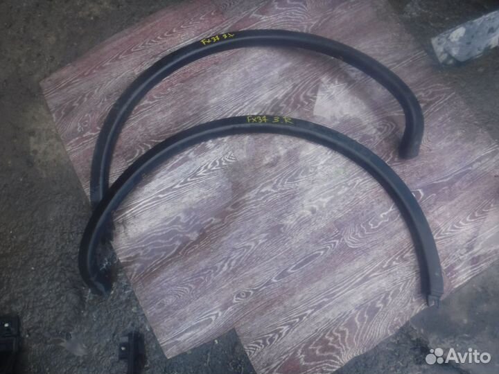 Накладка заднего крыла Infiniti FX/QX70 S51 08-17