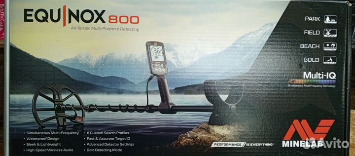 Продаю металлоискатель эквинокс 800