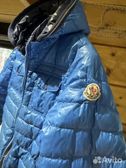 Пуховик Moncler оригинал 116 см