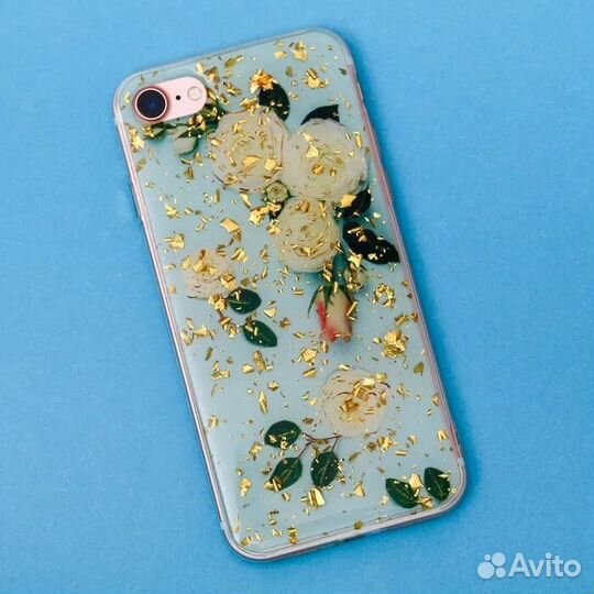 Чехол для телефона iPhone 7 с фольгированием