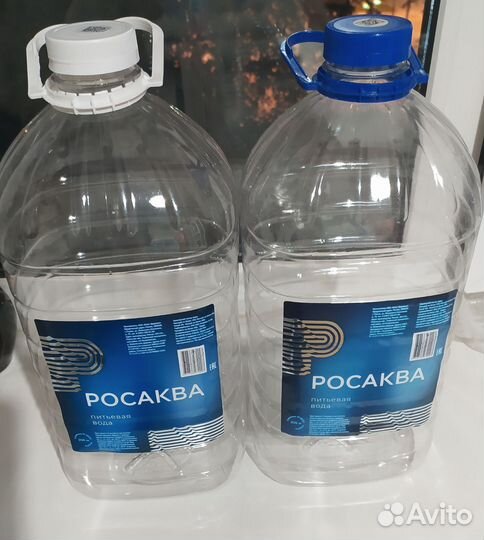 Пэт-бутылка для воды 5 л