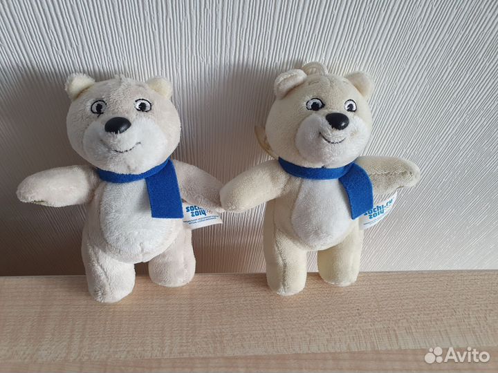 Мягкие символы олимпиады Сочи 2014