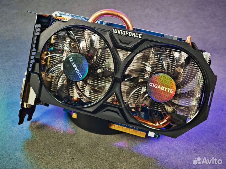 Gigabyte windforce 2X GTX 750TI 2GB