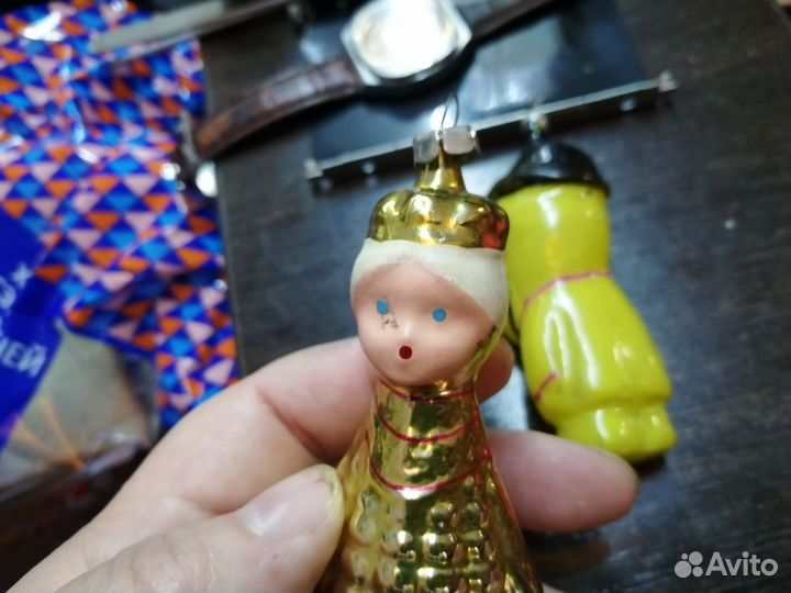 Елочные игрушки СССР одним лотом