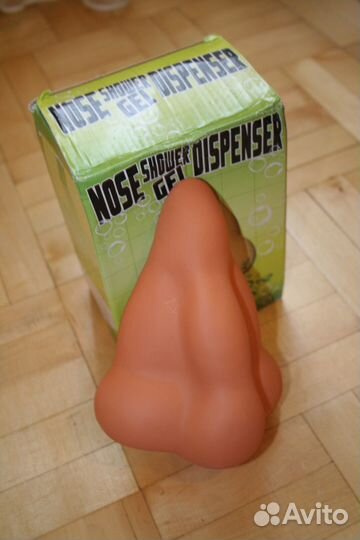 Продам диспенсер в форме носа для мыла в ванную