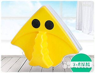 Угловая магнитная щетка для мытья окон