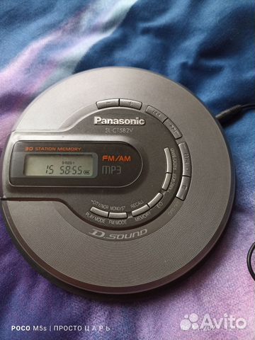 Cd mp3 плеер panasonic SL-CT582V купить в Москве | Электроника | Авито