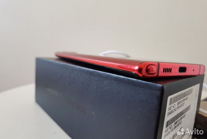 Samsung galaxy note 10 snapdragon. Red