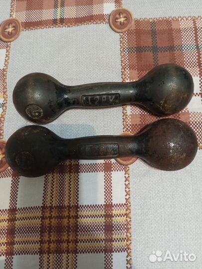 Гантели 1.5 кг
