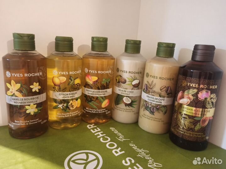 Шампуни, гели и молочко Ив Роше