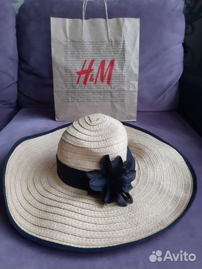 Соломенная шляпа H&M