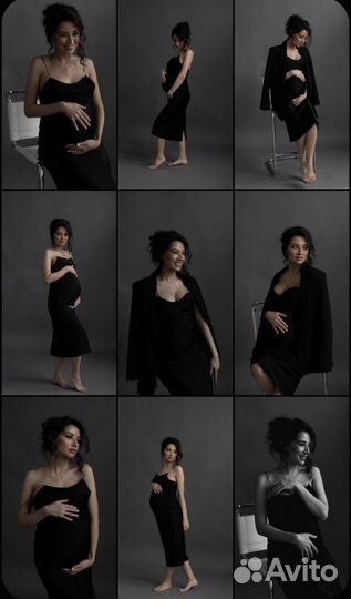 Фотосессия для беременных с платьями