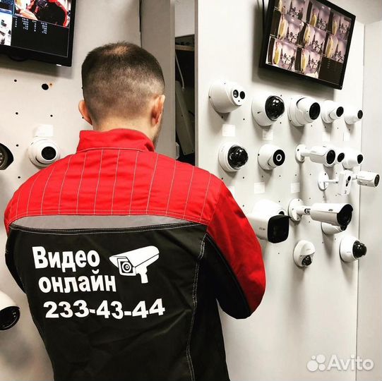 Видеонаблюдение установка камер, монтаж