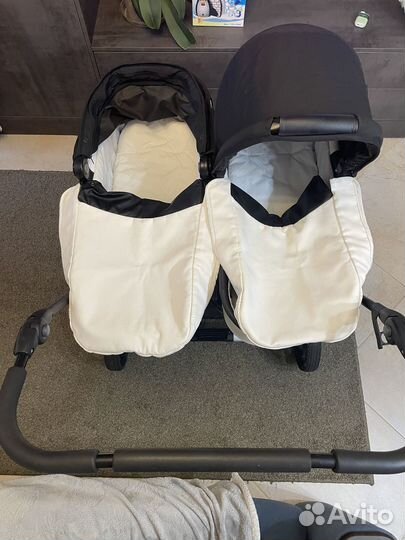 Emmaljunga Коляска для двойни или погодок