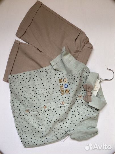 Костюм на мальчика рубашка с шортами