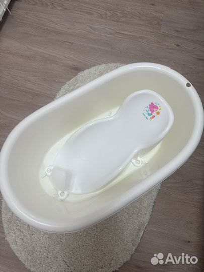 Ванночка с горкой для детей