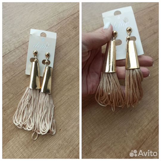 Бижутерия серьги кольца колье см фото